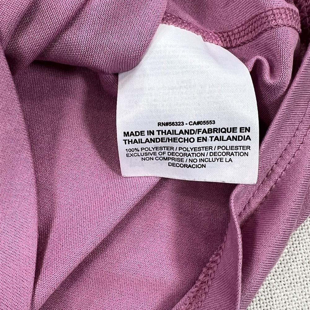 Nike Women's Pink Dri-FIT "Just Do It" Tank, Mauve size Small - Picture 4 of 4